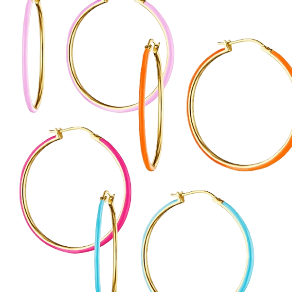 Enamel hoops